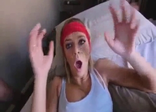 POV incest with a submissive teen daughter