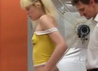White panties teen licked and fucked by her dad